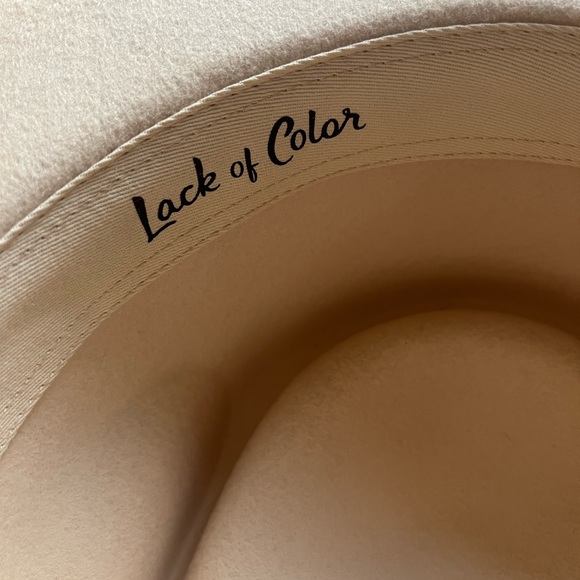 LACK OF COLOR Ivory Zulu Medium WMS Hat - Picture 6 of 9